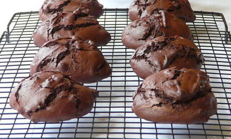 Рецепт большого шоколадного печенья