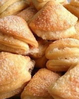 Домашнее печенье Гусиные лапки из творога