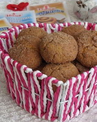 Домашнее печенье с корицей