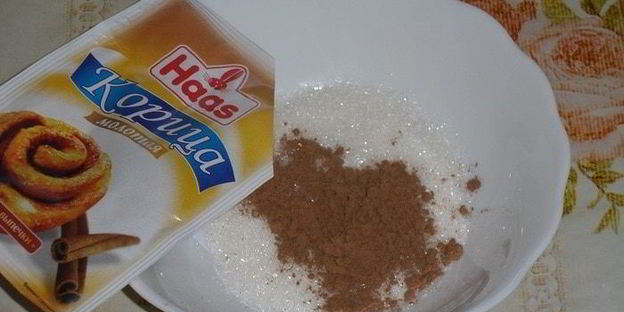 домашнее печенье с корицей