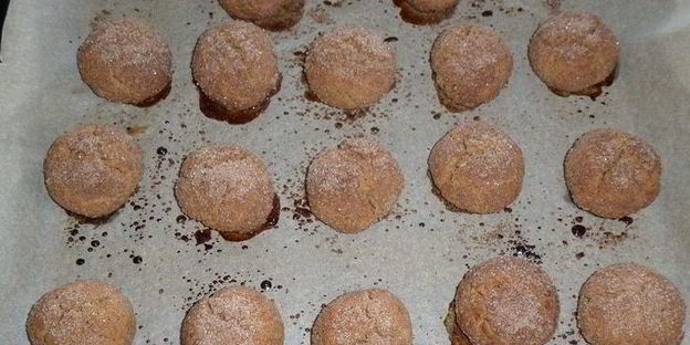домашнее печенье с корицей