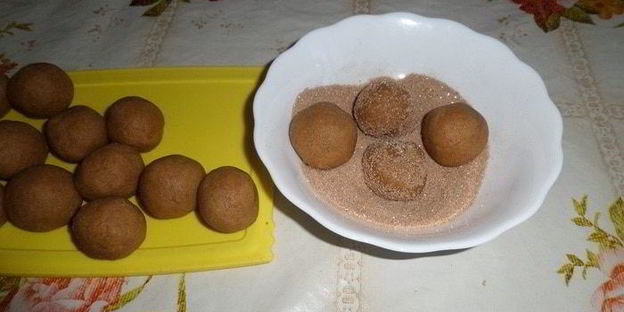 домашнее печенье с корицей