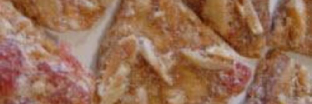 Хрустящее печенье с миндалем и сушеной вишней