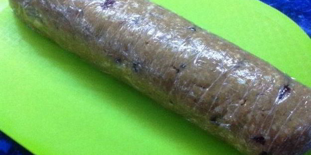 клюквенное печенье с белым шоколадом