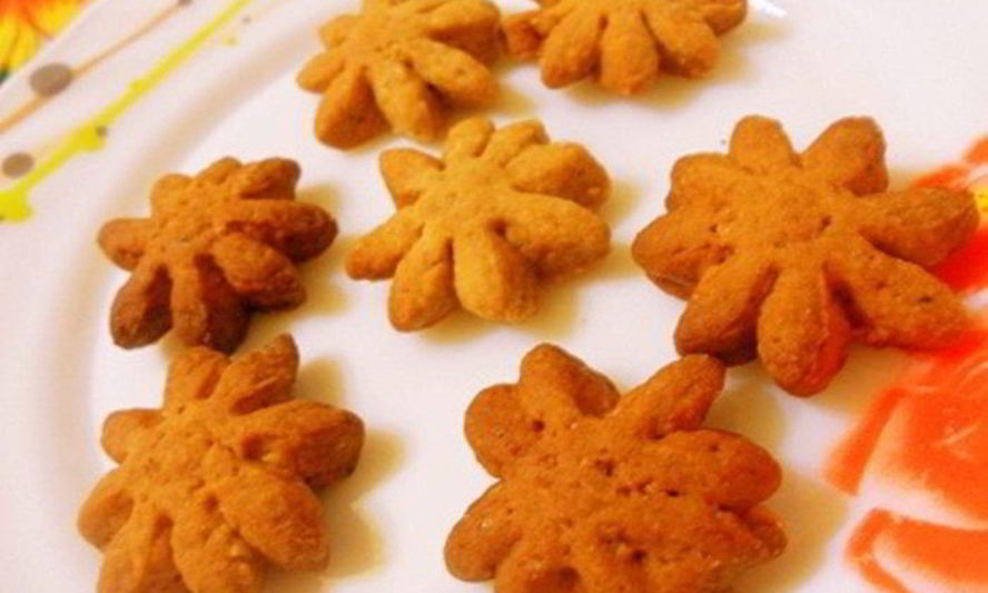 Рецепт кофейного печенья с орехами