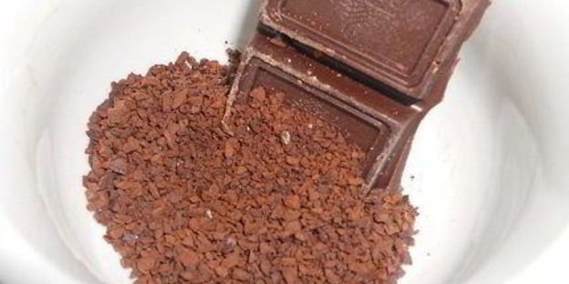 кофейное печенье с орехами