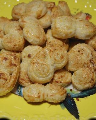 Лимонное печенье из слоеного теста