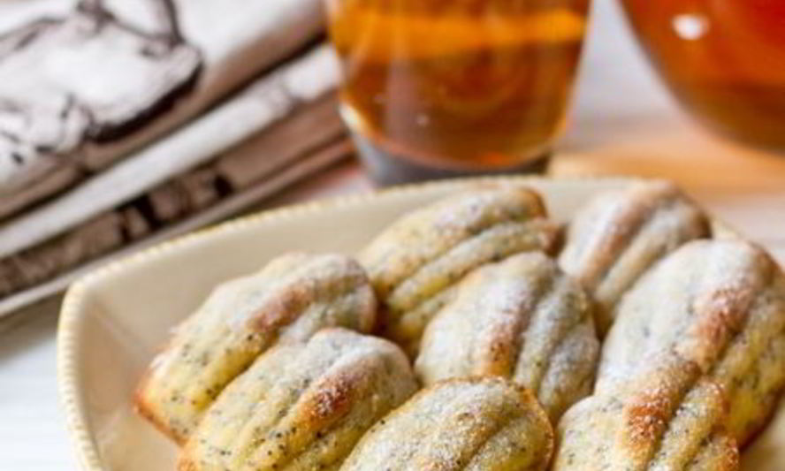 Рецепт лимонное печенье мадлена с макома