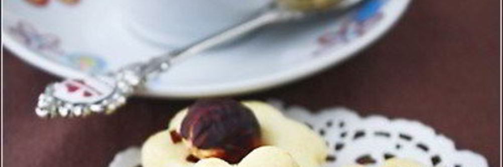 Лимонное печенье с фундуком