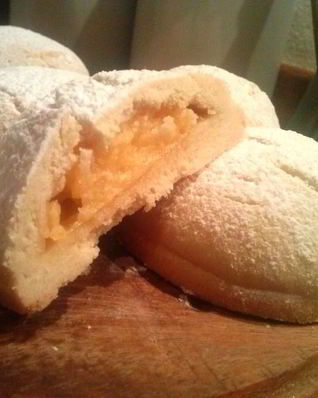 Лимонное песочное печенье