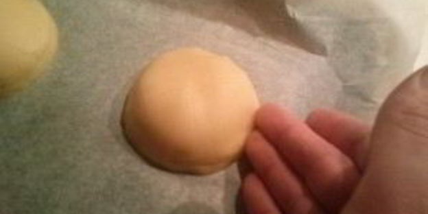 лимонное песочное печенье