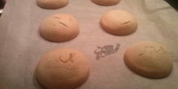 лимонное песочное печенье