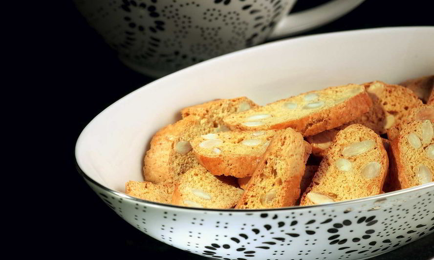 Рецепт лимонных бискотти с миндалем