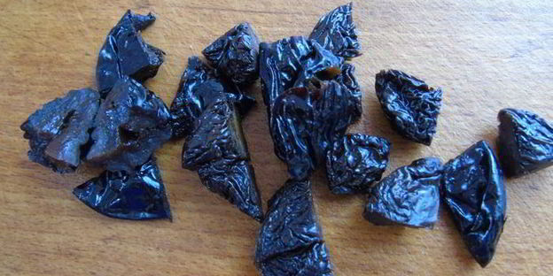 льняное печенье с черносливом