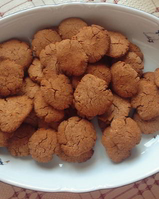 Медово-гречневое печенье