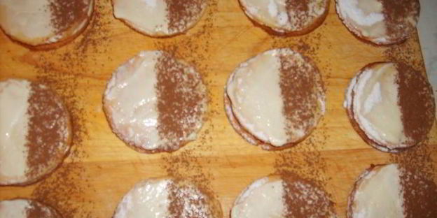 миндальное печенье день-ночь