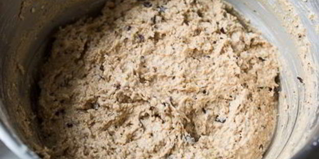 мягкое овсяное печенье с шоколадом