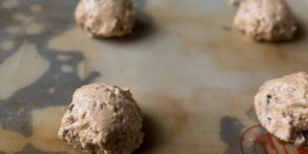 мягкое овсяное печенье с шоколадом