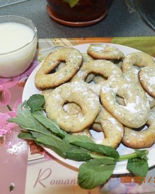 Мятное печенье Торчетти с маком