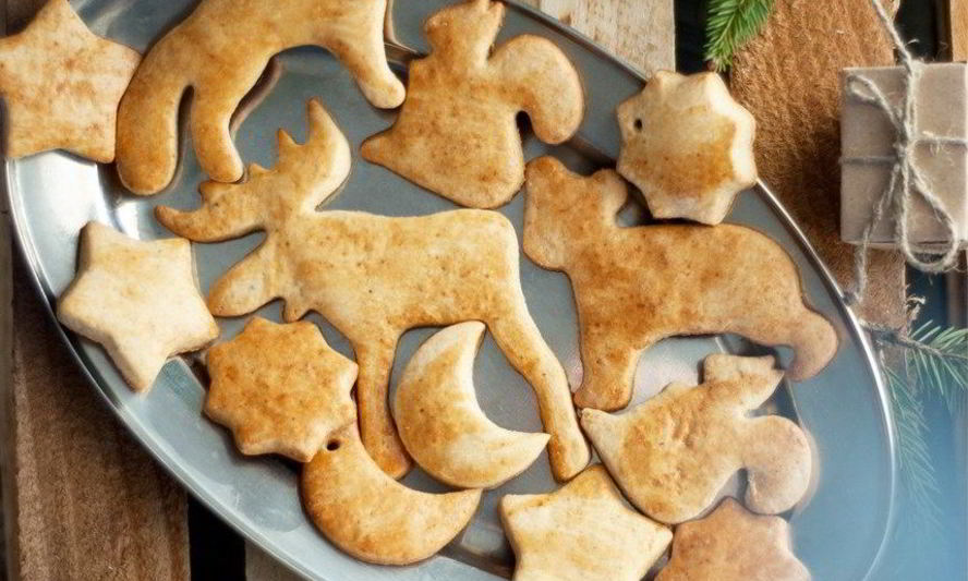 Рецепт новогоднего пряного печенья с медом