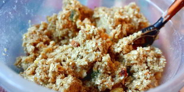 орехово-овсяное печенье