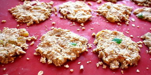 орехово-овсяное печенье