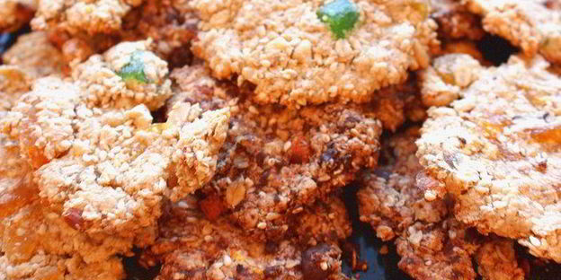 орехово-овсяное печенье