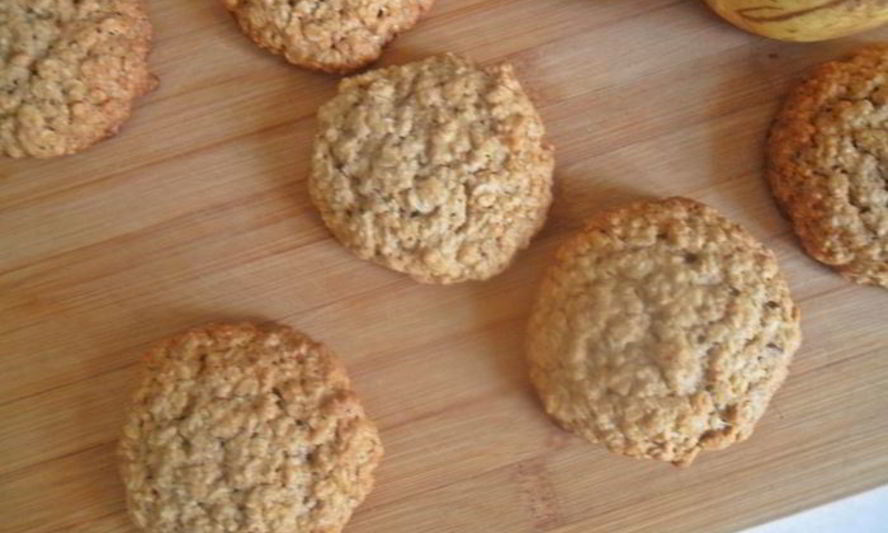 Рецепт овсяного печенья с грецким орехом