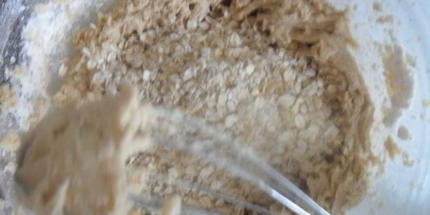 овсяное печенье с грецким орехом