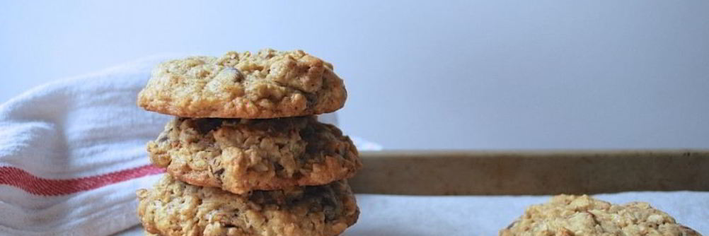 Овсяное печенье с кусочками шоколада