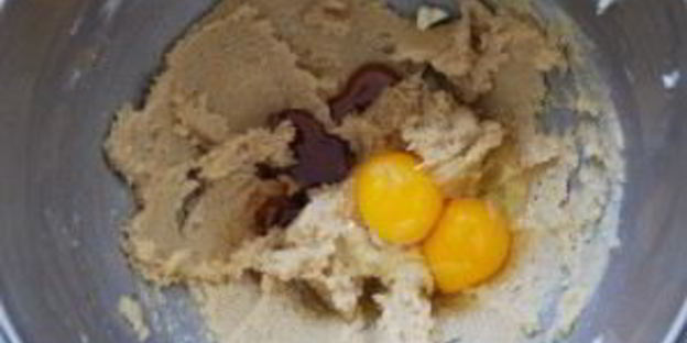 овсяное печенье с кусочками шоколада