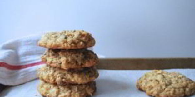 овсяное печенье с кусочками шоколада