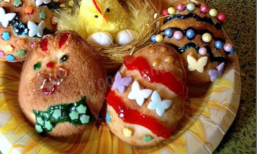 Рецепт пасхального печенья в силиконовой форме