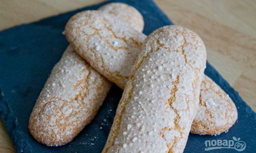 Рецепт печенья дамские пальчики для тирамису