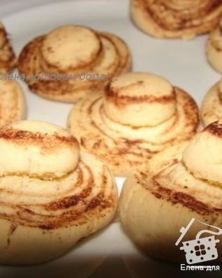 Печенье Грибочки-шампиньоны