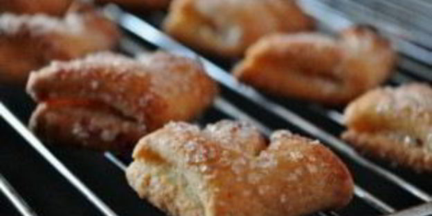 печенье гусиные лапки из творога