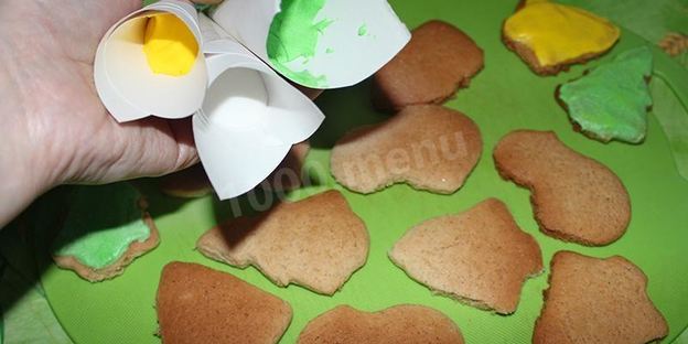 печенье имбирные человечки