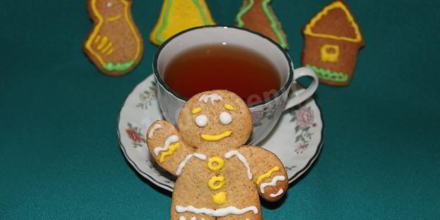 печенье имбирные человечки