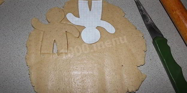 печенье имбирные человечки