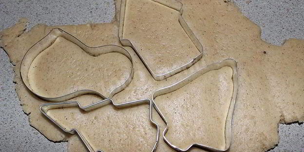 печенье имбирные человечки