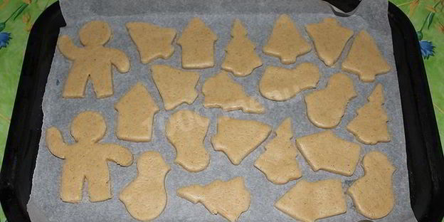 печенье имбирные человечки