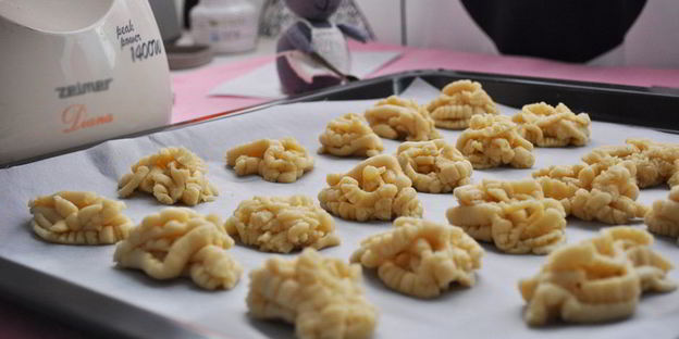 печенье из мясорубки