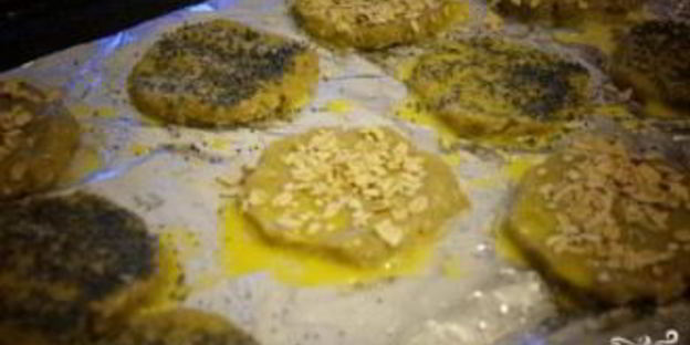 печенье из ржаной муки с творогом