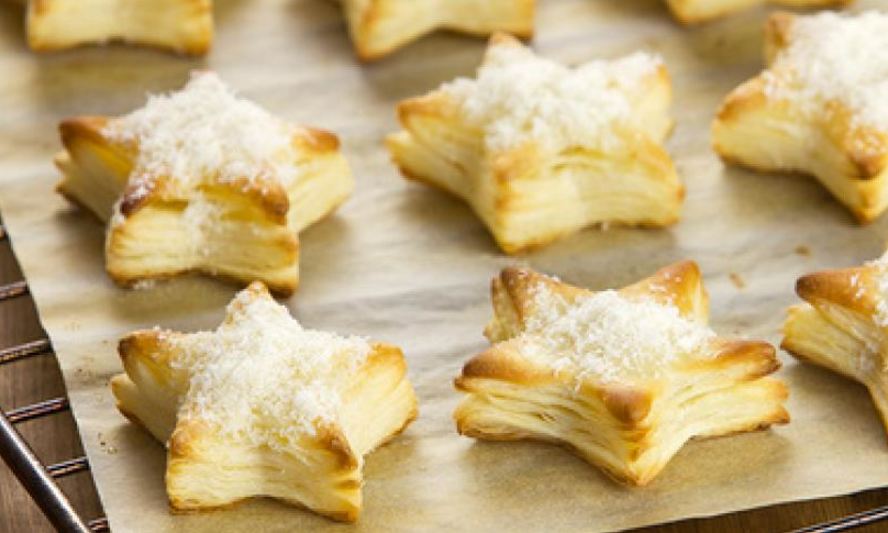 Рецепт печенья из слоеного теста с пармезаном