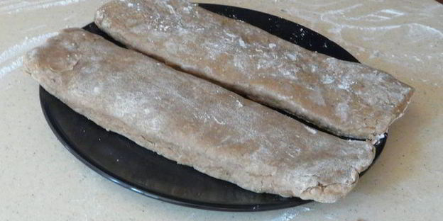 печенье из цельнозерновой муки с начинкой из сухофруктов