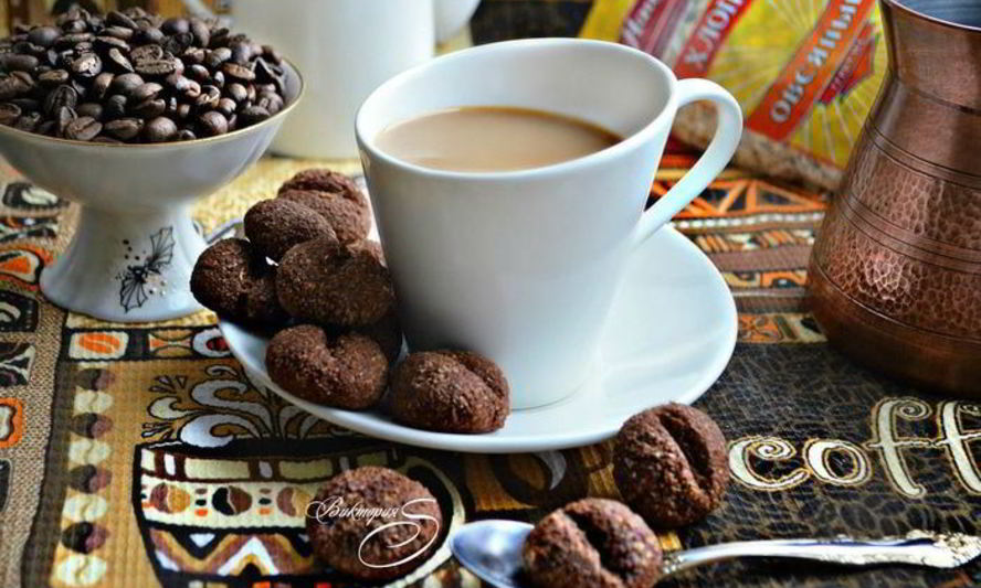 Рецепт печенья кофейные зерна
