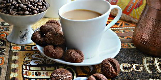 печенье кофейные зерна