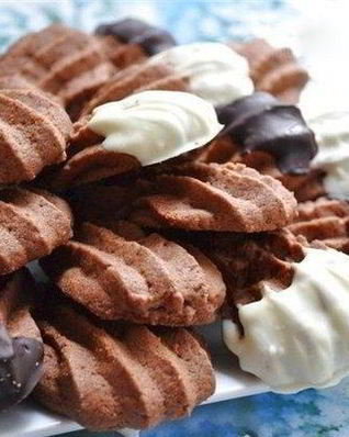 Печенье Кошачьи лапки с шоколадом