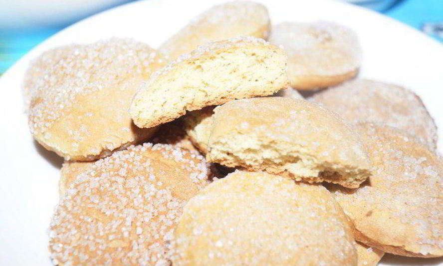 Рецепт печенья кукурузного без масла