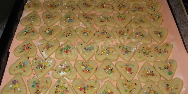 печенье на день святого валентина